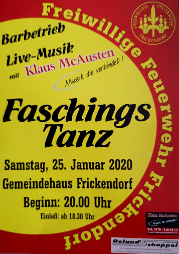 Faschingstanz in Frickendorf