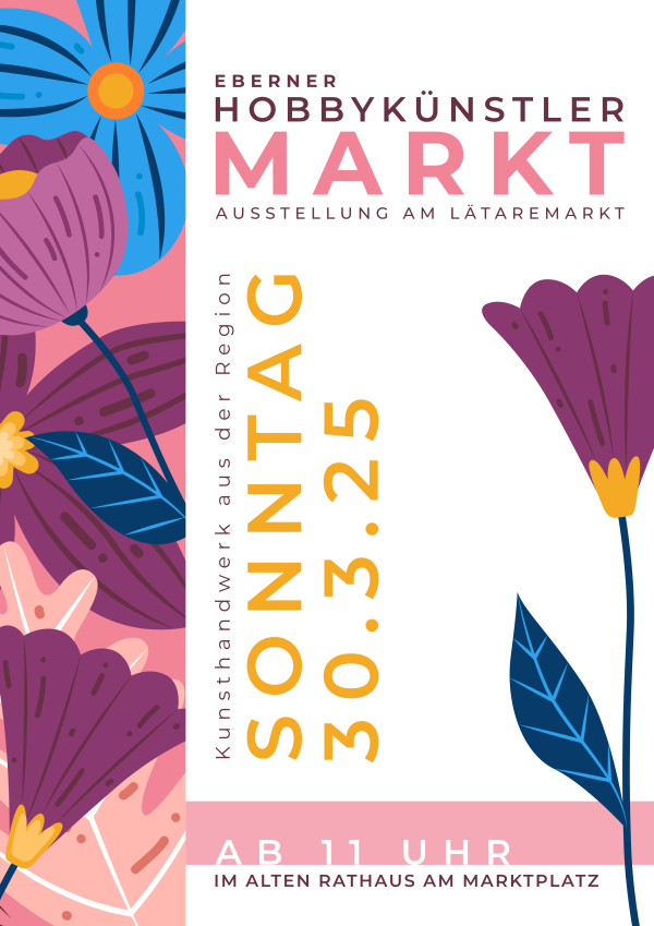 Hobbyk&uuml;nstlermarkt mit Bastelaktion im Rathaus