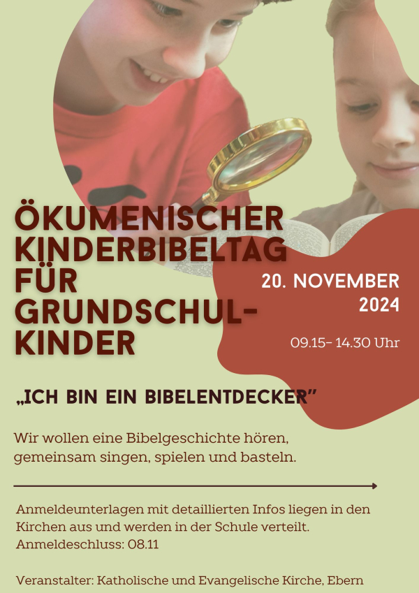 &ouml;kumenischer Kinderbibeltag