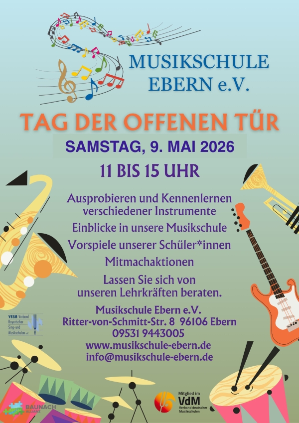 Tag der offenen T&uuml;r in der Musikschule Ebern