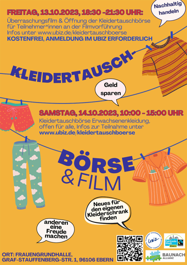 Tauschen statt kaufen &ndash; Kleidertauschb&ouml;rse in Ebern