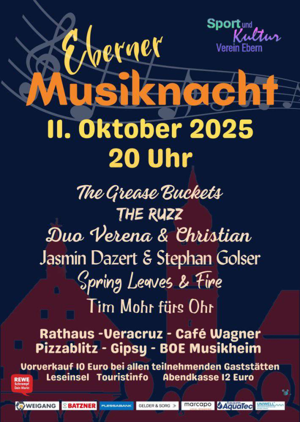 Eberner Musiknacht 2025