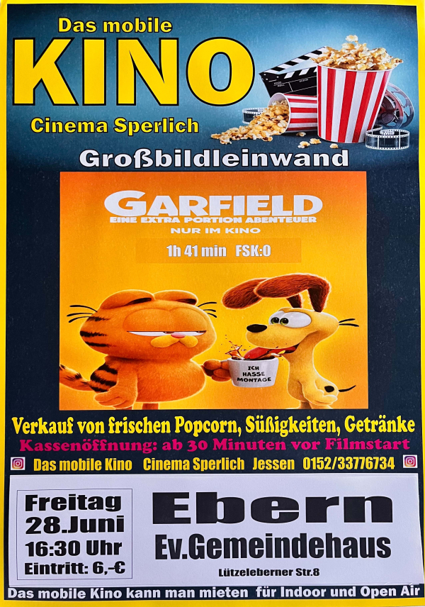 mobiles Kino Sperlich kommt nach Ebern