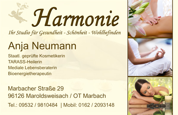Harmonie - Kosmetikstudio, ist wieder f&uuml;r euch da