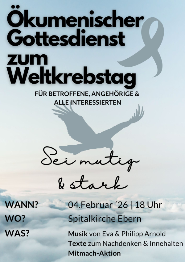 &Ouml;kumenischer Gottesdienst zum Weltkrebstag