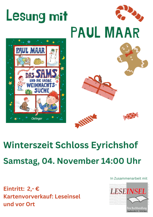 Autorenlesung mit Paul Maar