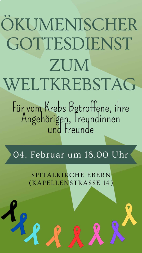 &Ouml;kumenischer Gottesdienst zum Weltkrebstag