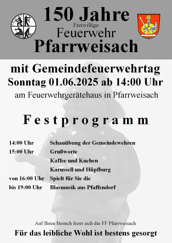 150 Jahre FFW Pfarrweisach