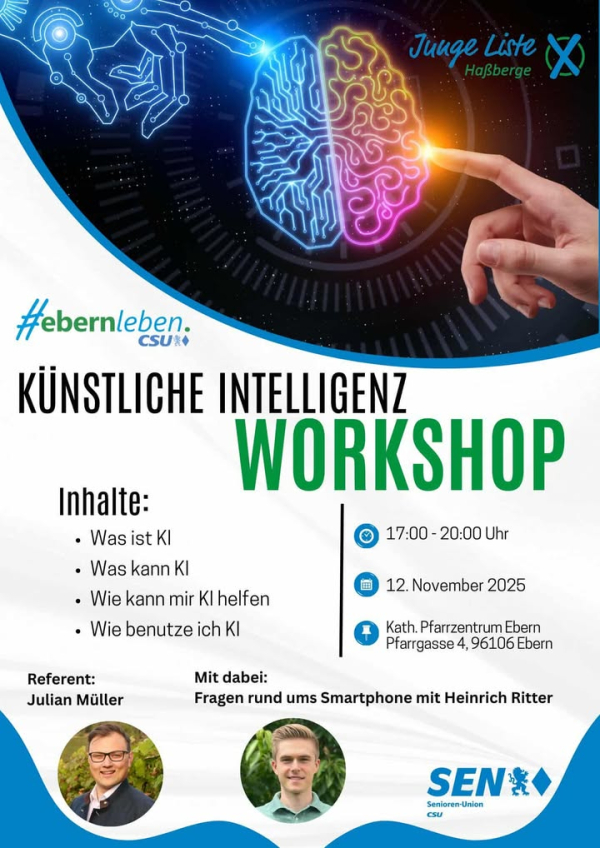 Workshop &uuml;ber "K&uuml;nstliche Intelligenz"