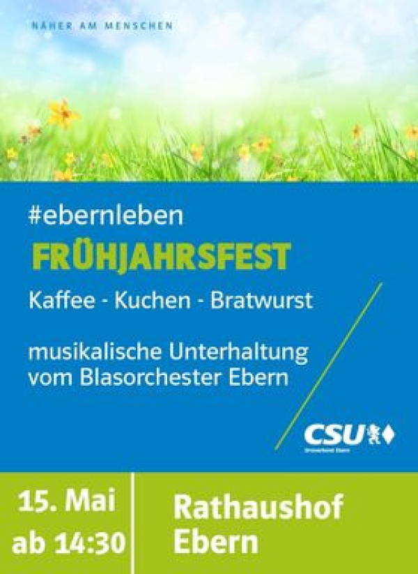 Fr&uuml;hlingsfest der CSU