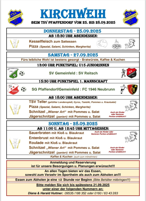 Kirchweih in Pfaffendorf