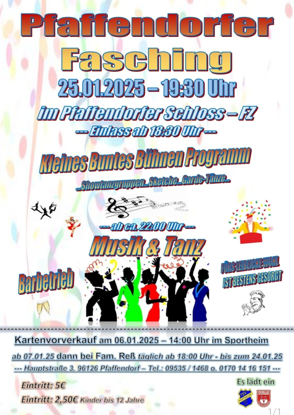 Pfaffendorfer Fasching