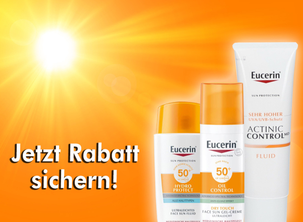 Eucerin-Sonnenschutz-Aktion