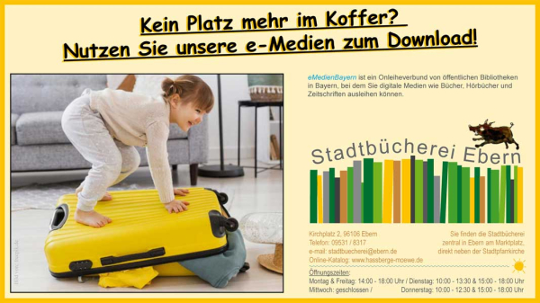 E-Medien bei der Eberner Stadtb&uuml;cherei