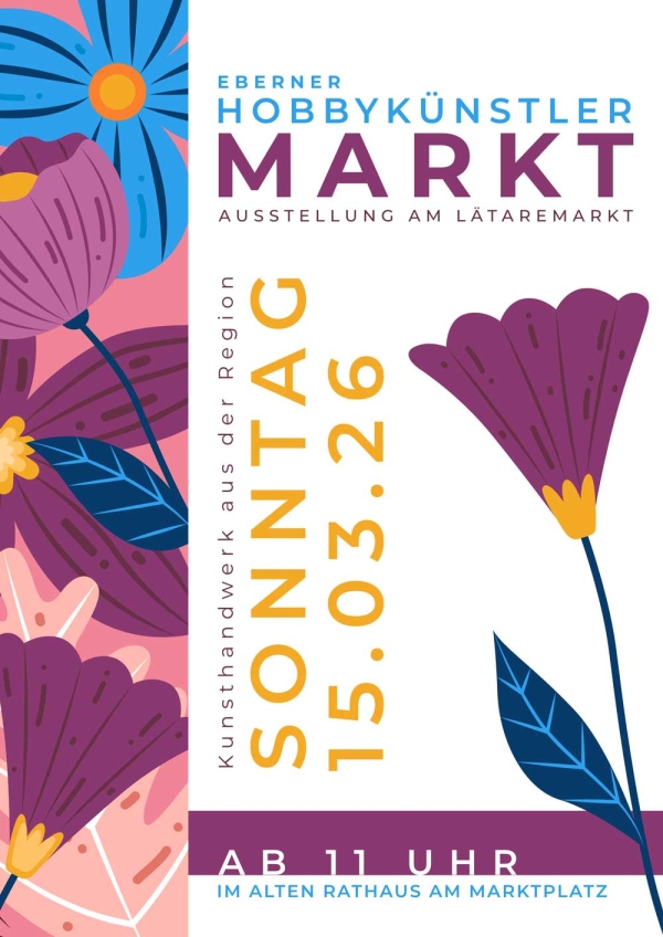 Hobbyk&uuml;nstlermarkt am L&auml;taresonntag