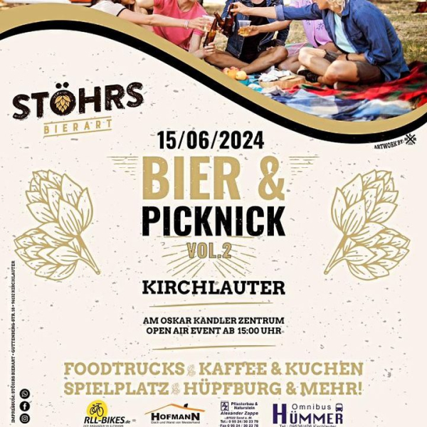 Bier &amp; Picknick in Kirchlauter